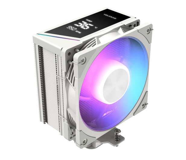 MODECOM Volcano 0C T202 LCD ARGB 120 White 120mm - 1511876 - zdjęcie